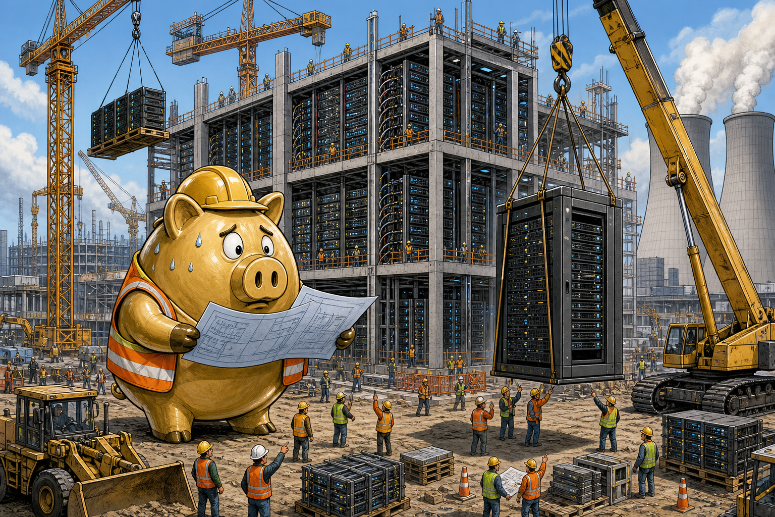 $44.9B capex construction site.