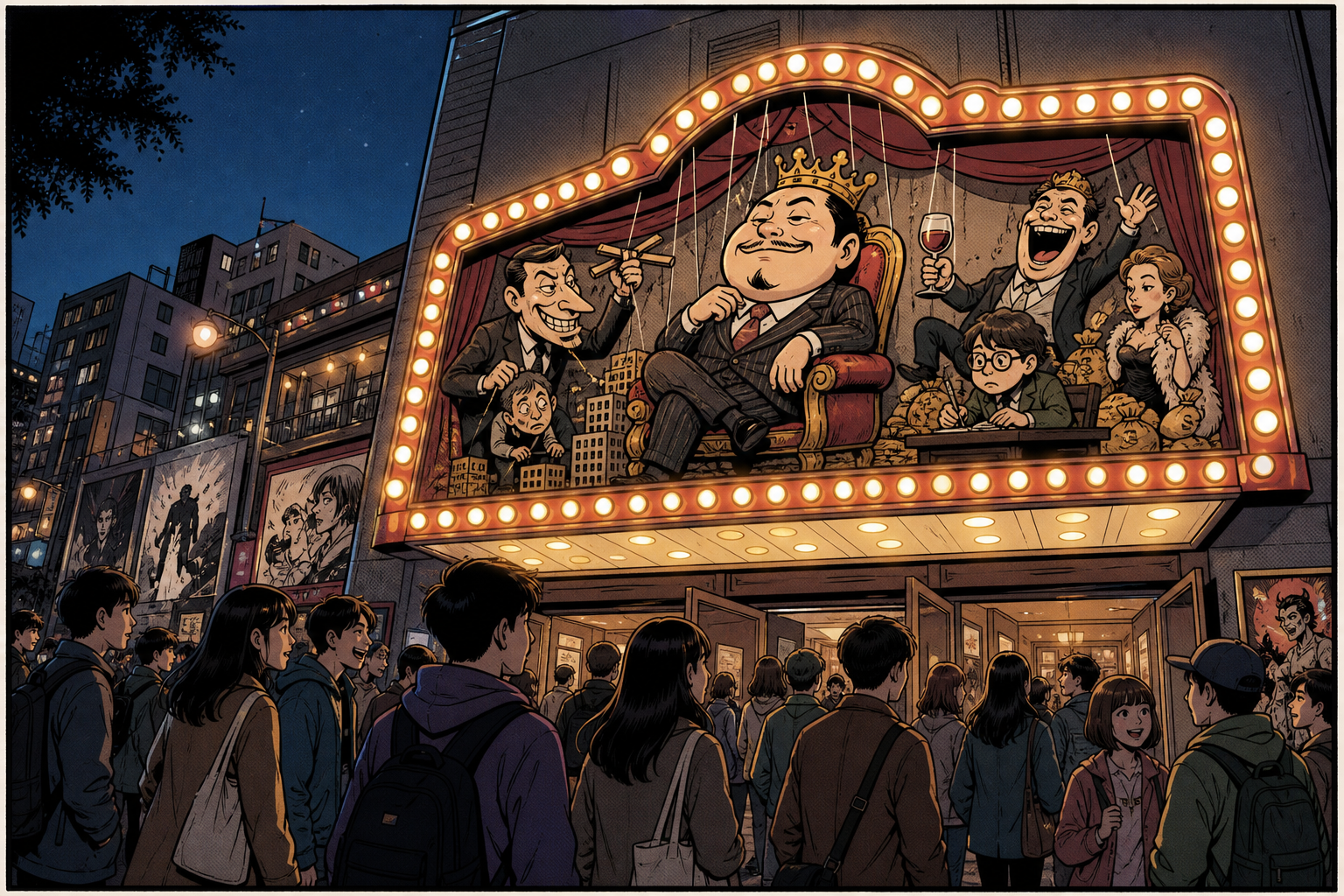Daehakro theatre marquee.