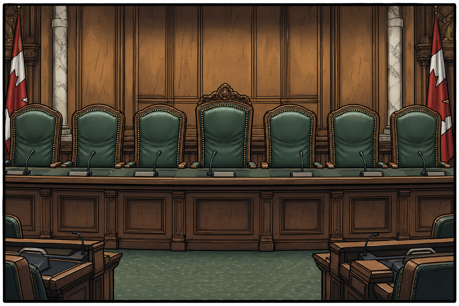 Seven committee chair seats.