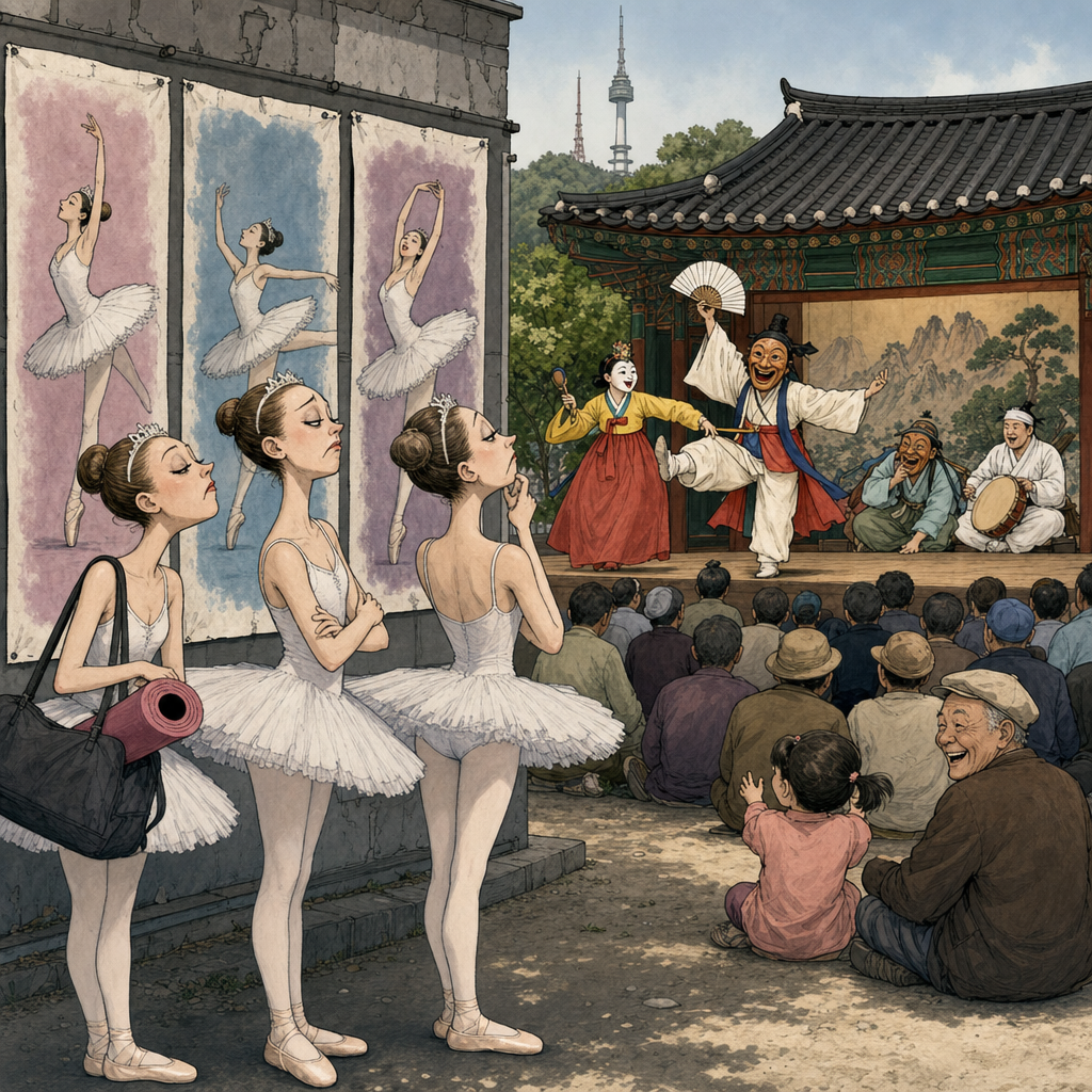 Ballet, dance, madanggeuk posters.