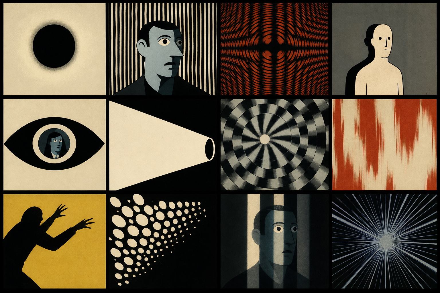 Guy Sherwin-style abstract footage.