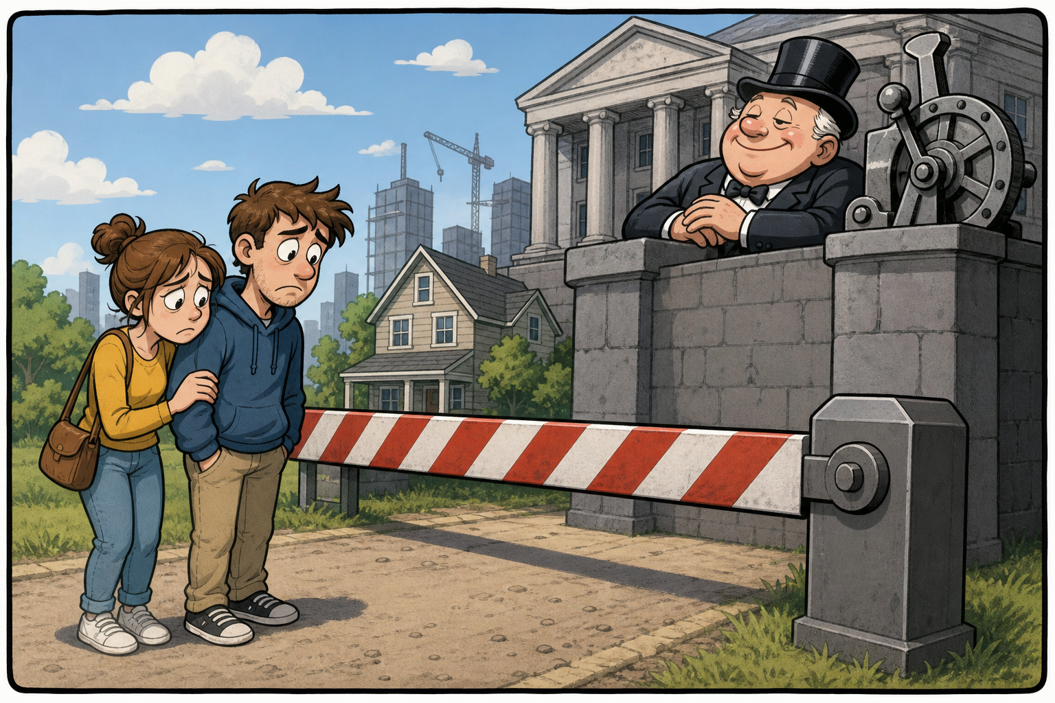 Loan curbs and young couples.