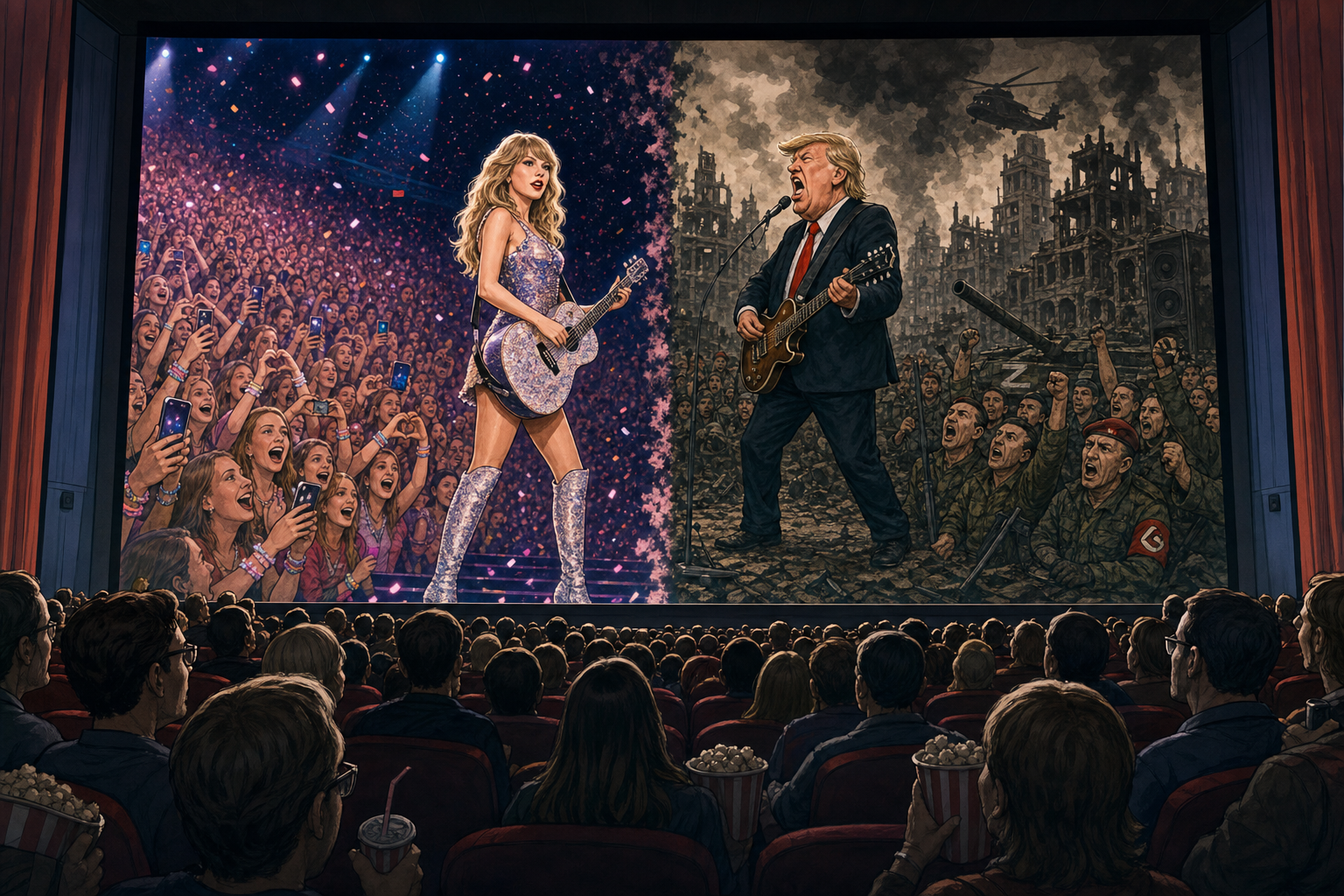 12K concert screen.