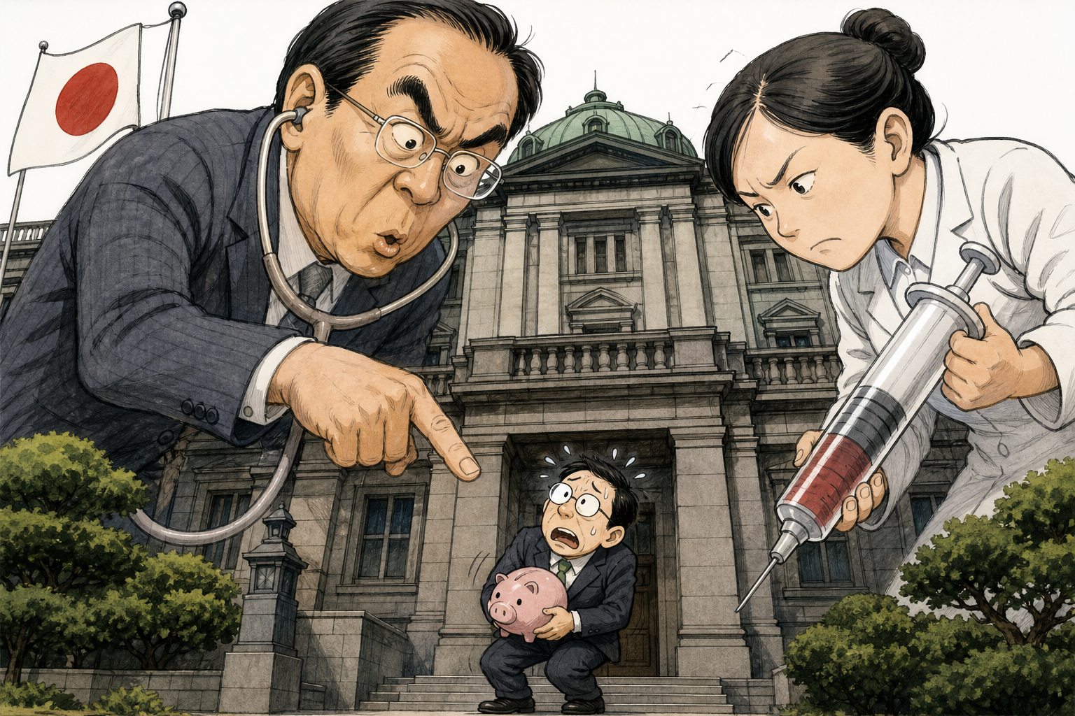 Japan MOF and intervention warning.