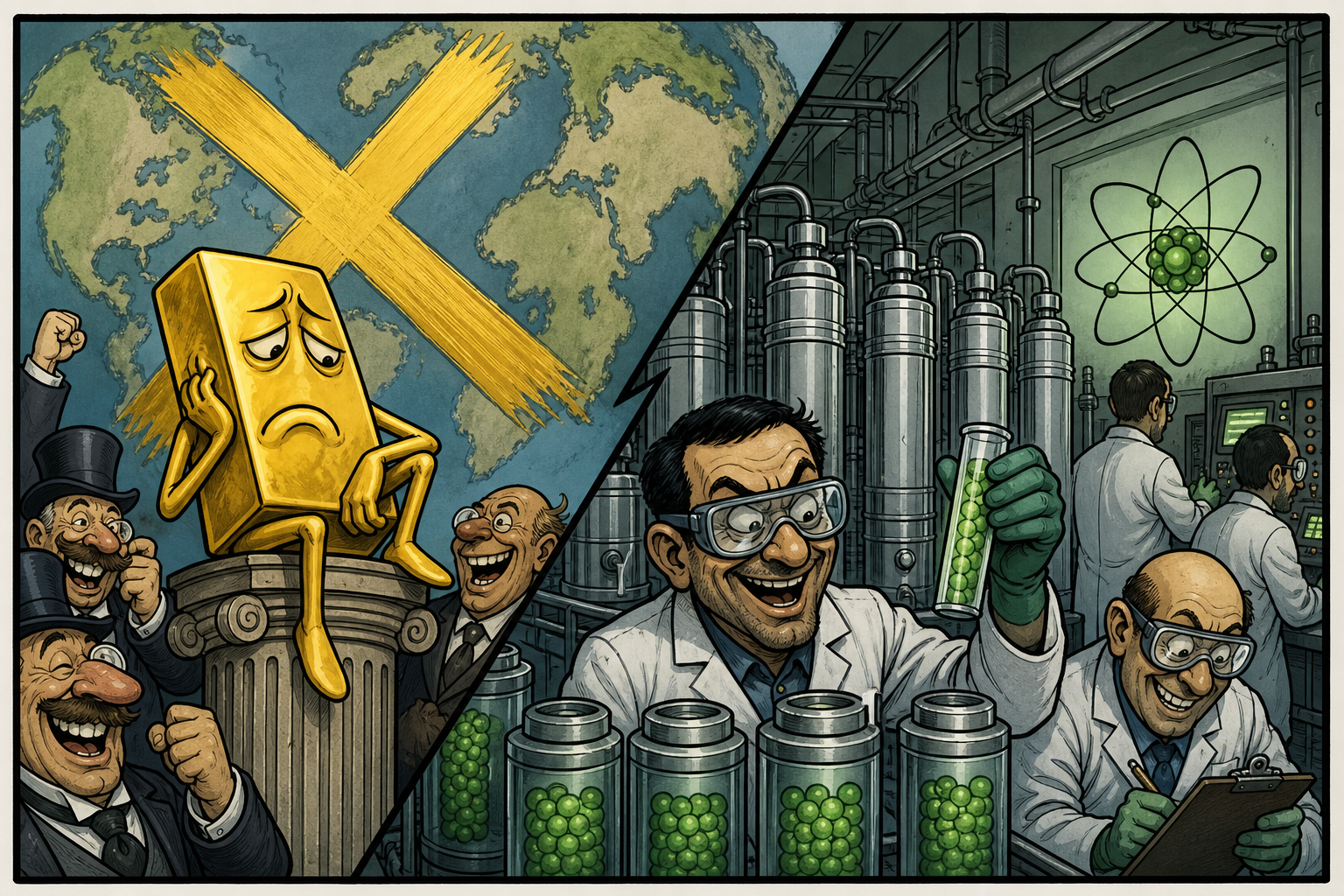 Gold standard X mark and enrichment lab.