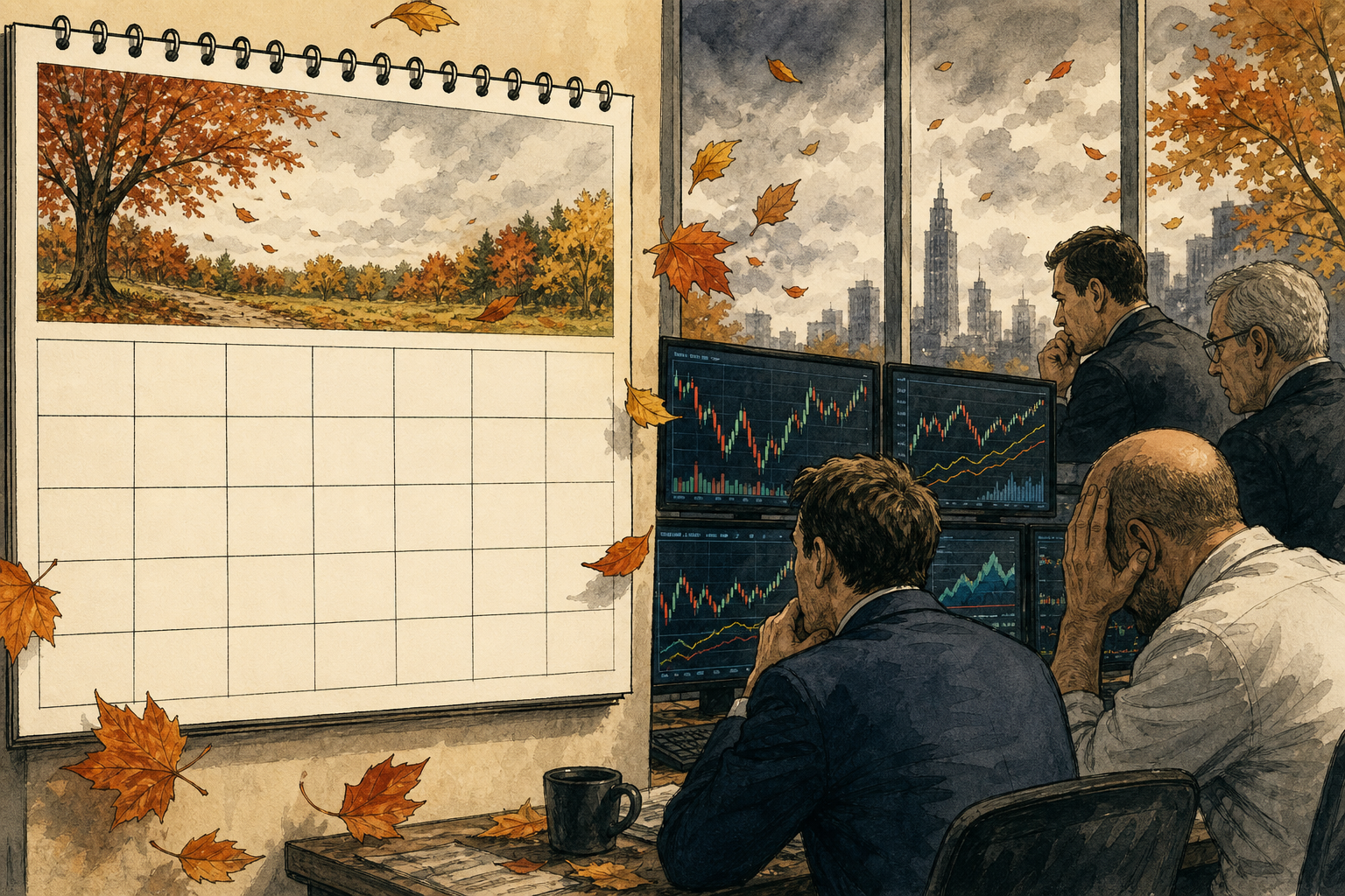 September calendar and markets.