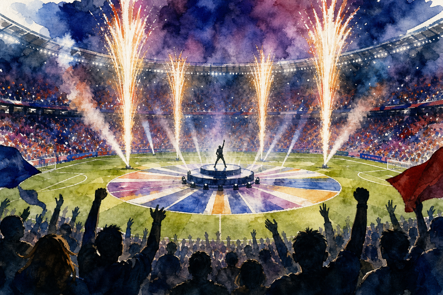 World Cup halftime Dynamite.