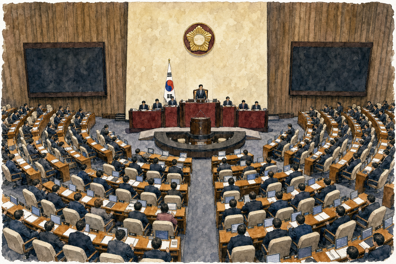 National Assembly plenary hall.
