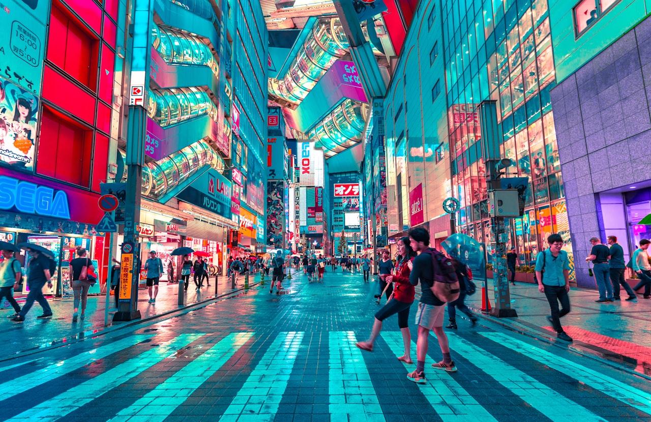 사진(Unsplash): 일본·도쿄 야경(자료). 오리콘.